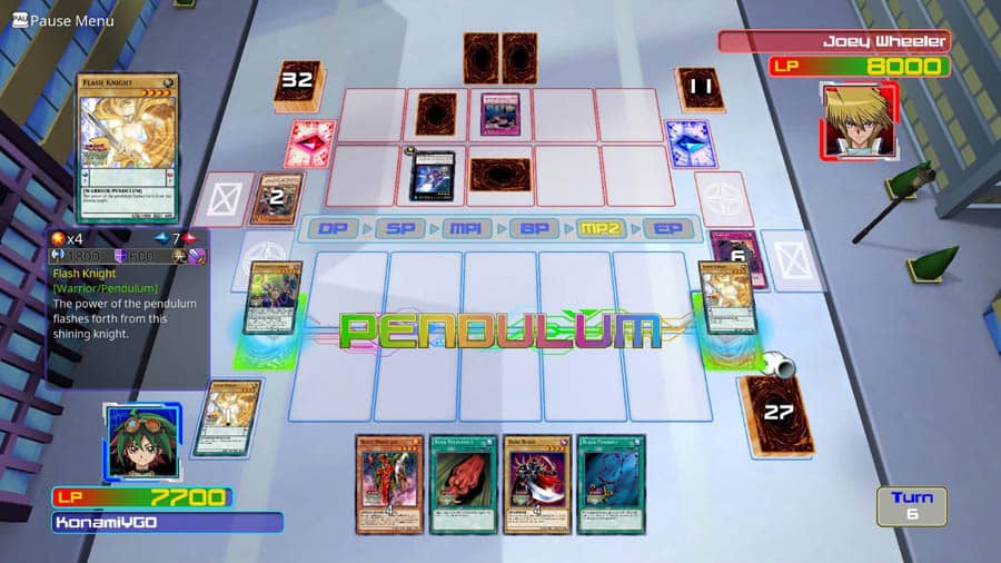 An official picture of the game, featuring character cards.