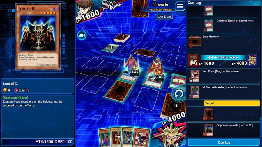 An official picture of Yu-Gi-Oh Duel Links, one of the best yu gi oh games for xbox.