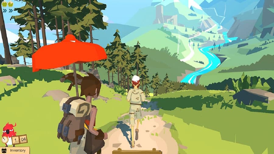 one of the pictures of The Trail, one of the best life simulation games for Android.