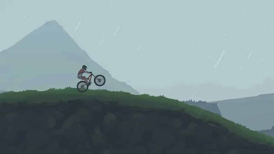 A wallpaper of Mountain Bike Xtreme, one of the best bike games for Android.