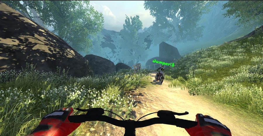 An official picture of MTB DownHill: Multiplayer.