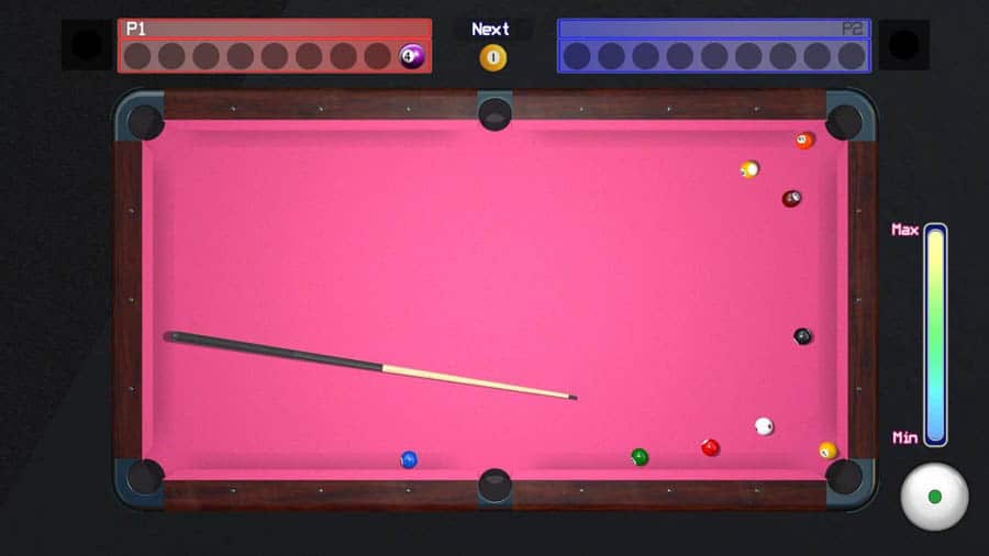 in game Picture of 9Ball Pocket, One of best billiard games for Xbox.