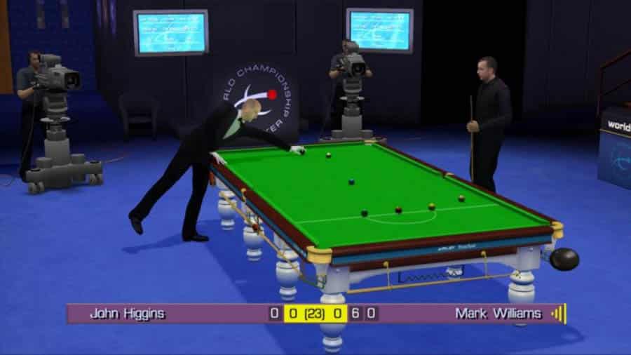 in game Picture of World Snooker Championship Real 2007, One of best billiard games for Xbox.