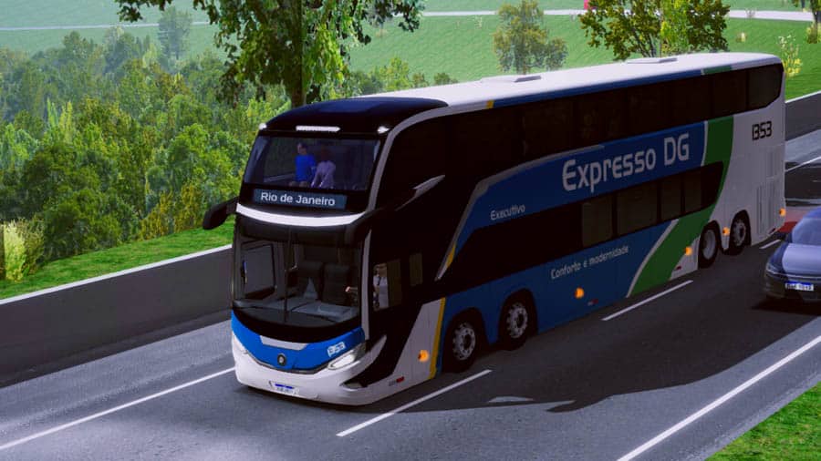 in game Picture of World Bus Driving Simulator, One of best bus simulator games for android.