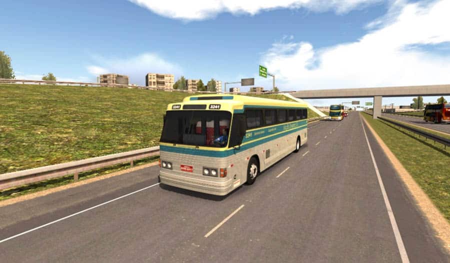 in game Picture of Heavy Bus Simulator, One of best bus simulator games for iOS.