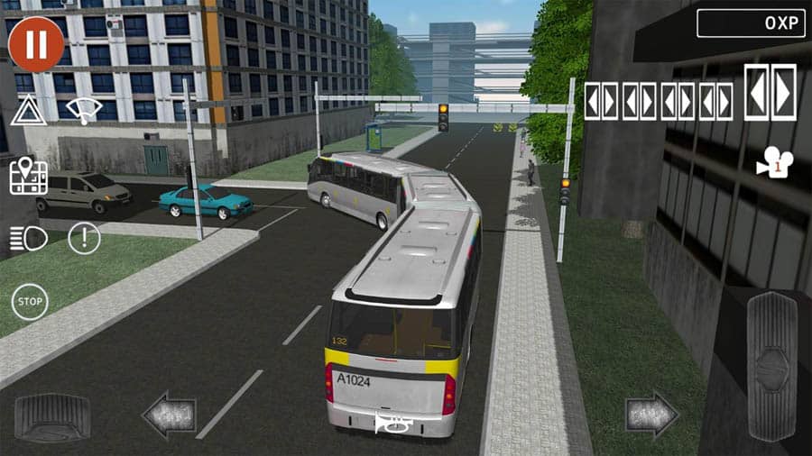 in game Picture of Public Transport Simulator, One of best bus simulator games for android.