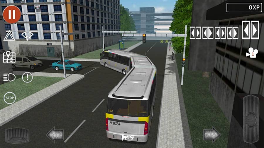 in game Picture of Public Transport Simulator, One of best bus simulator games for iOS.