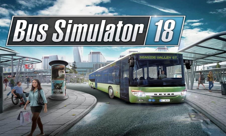 The Official Picture of Bus Simulator 18, One of best bus simulator games for pc.