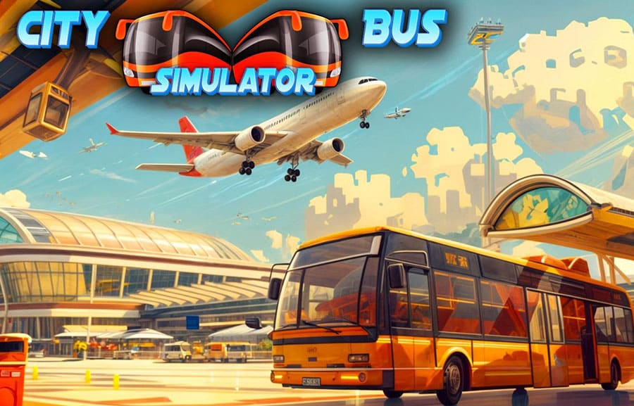 The Official Picture of City Bus Simulator, One of best bus simulator games for PS4.