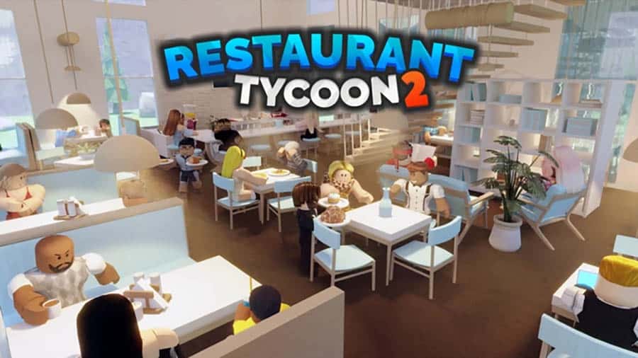 The Official Picture of Restaurant Tycoon 2 with its characters, One of best cooking games for roblox.