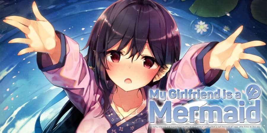 The Official Picture of My Girlfriend is a Mermaid!? with its character, One of best cooking games for switch.