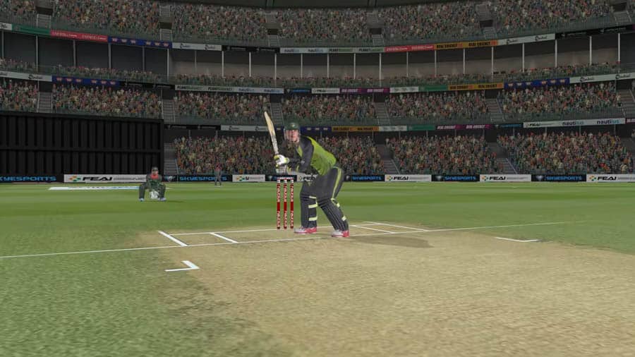 An official picture of Real Cricket 22, one of the best cricket games for ios.