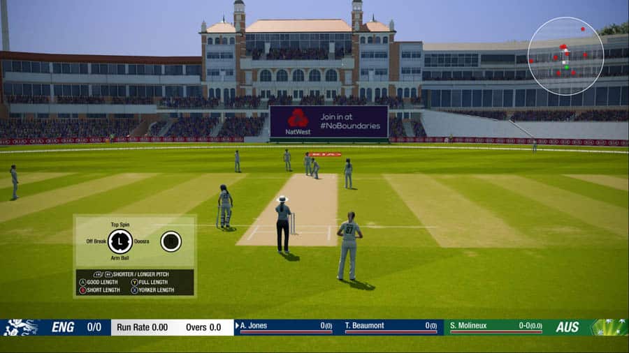 An official picture of Cricket 19, one of the best cricket games for xbox.