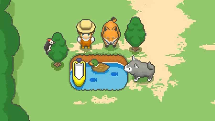 An official picture of Tiny Pixel Farm.