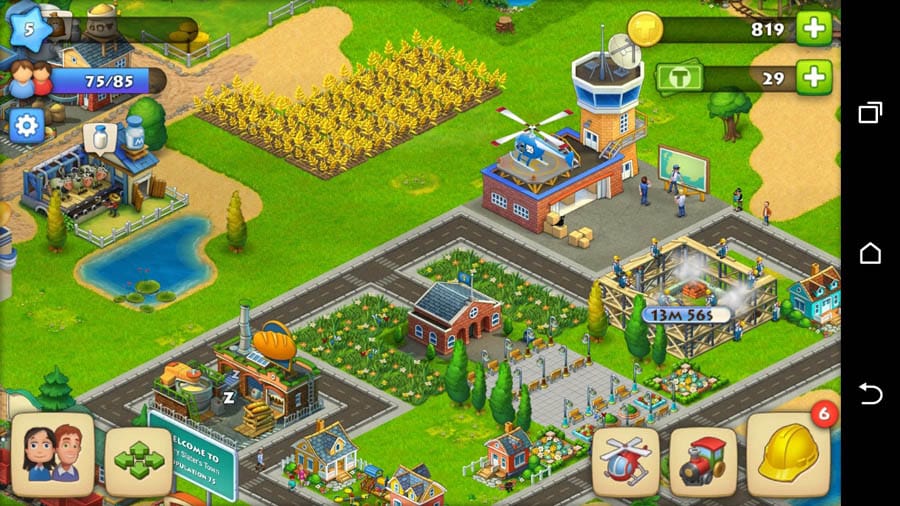 An official photo of Township, one of the best farming games for ios.