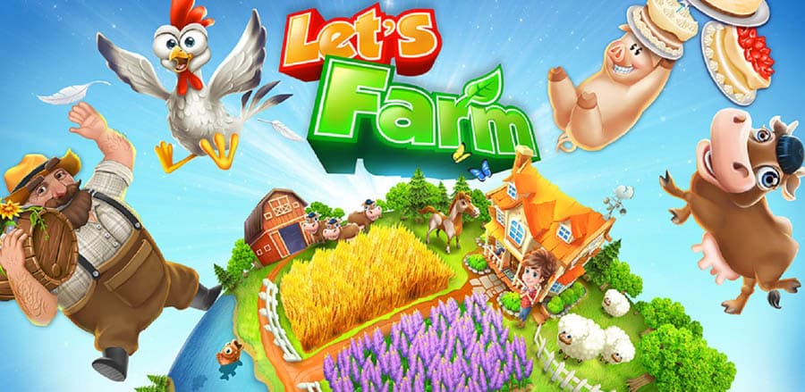 A picture of Let’s Farm, one of the best farming games for ios.