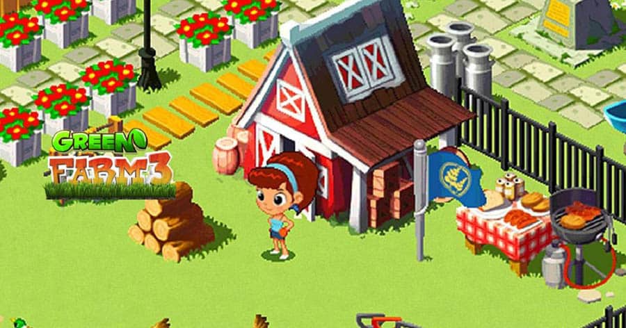 A picture of Green Farm 3, one of the best farming games for ios.