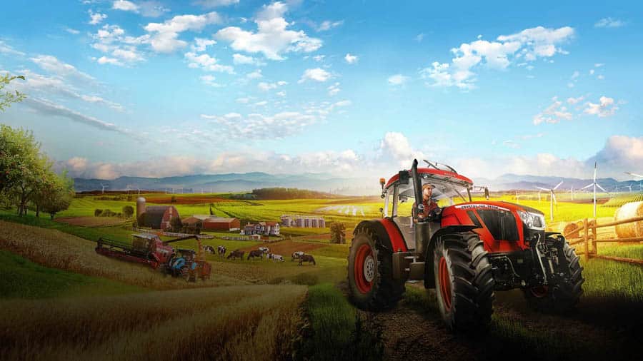 An official wallpaper of Pure Farming 2018.