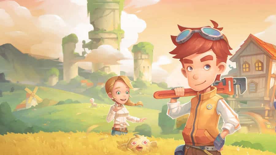 A picture of My Time at Portia, one of the best farming games for ps4.