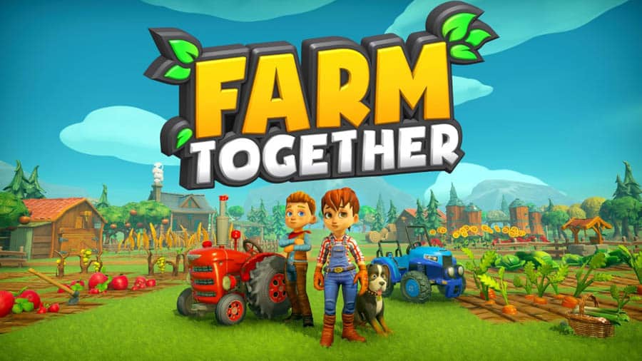 An official picture of Farm Together, one of the best farming games for ps5.