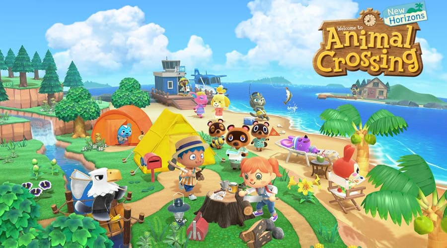 A picture of Animal Crossing: New Horizons.