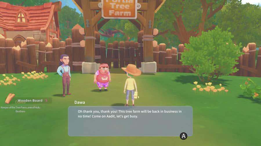 A picture of My Time at Portia, one of the best farming games for xbox.