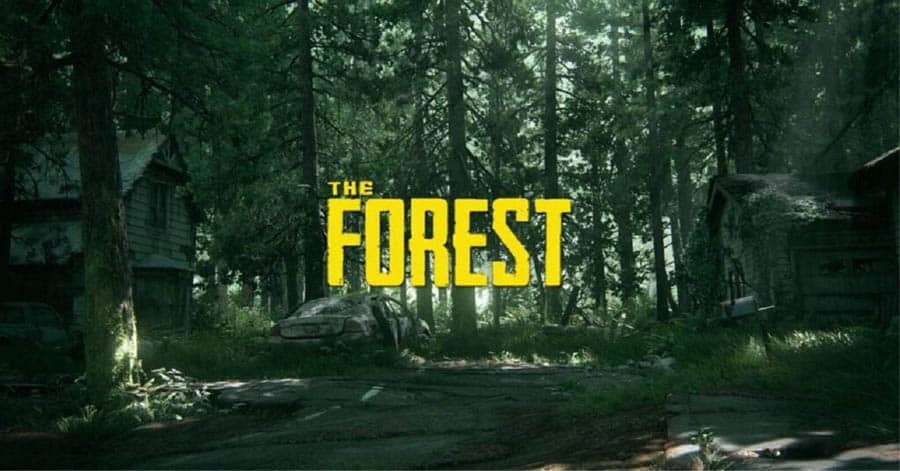 The Official Picture of The Forest, One of best forest survival games for chromebook.