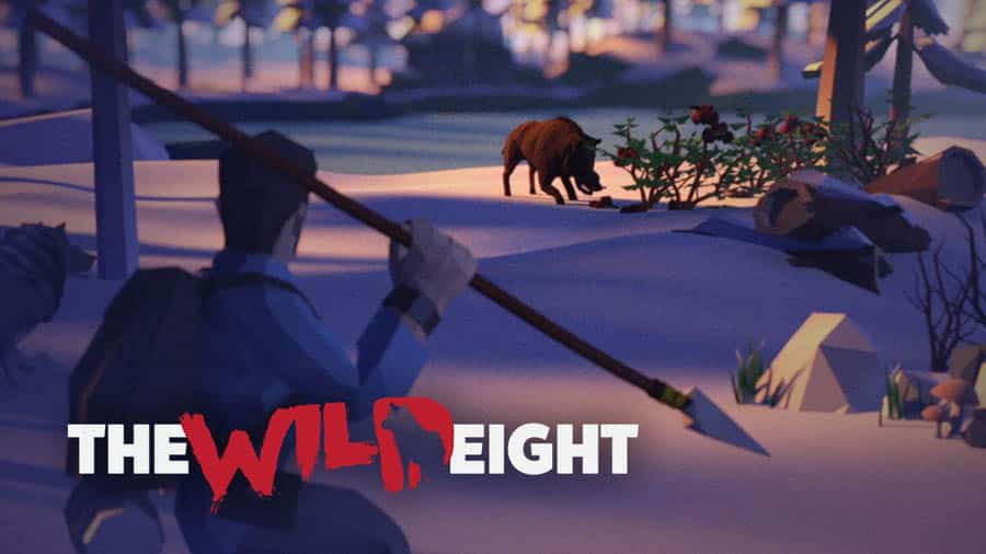 The Official Picture of The Wild Eight with its character, One of best forest survival games for steam.