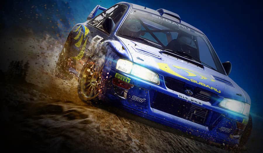 The official picture of Dirt Rally 2.0, one of the best formula 1 games for ps4.