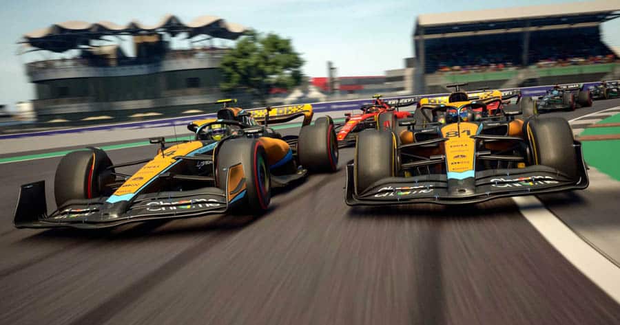 A picture of F1 Manager, one of the best formula 1 games for ps5.