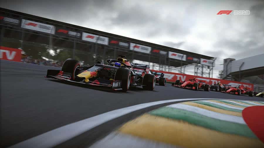 A picture of F1 2019, one of the best formula 1 games for ps5.