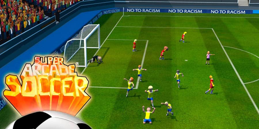 The Official Picture of Super Arcade Soccer, One of best futsal games for ps5.