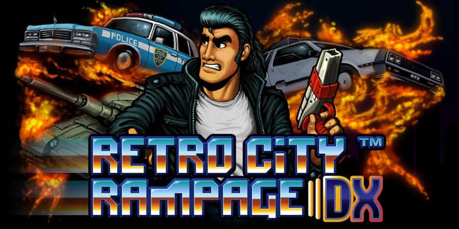 The Official Picture of Retro City Rampage DX with its character, One of best gangster games for steam.