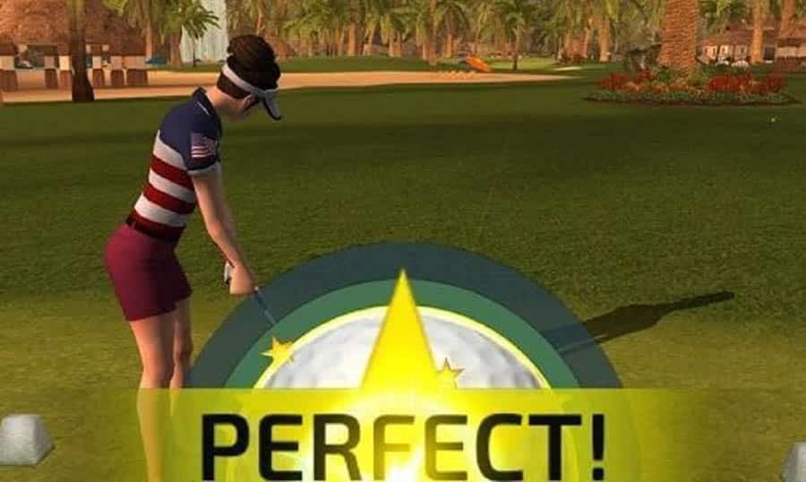 A picture of Pro Feel Golf, one of the best golf games for android.