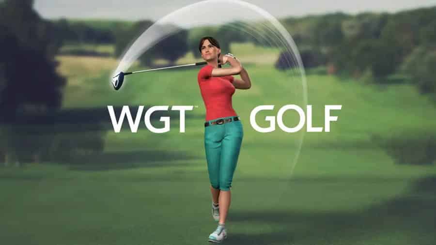 The Official Picture of WGT Golf with its character, One of best golf games for pc.