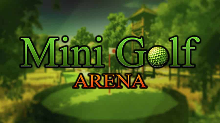 The Official Picture of Mini Golf Arena, One of best golf games for pc.