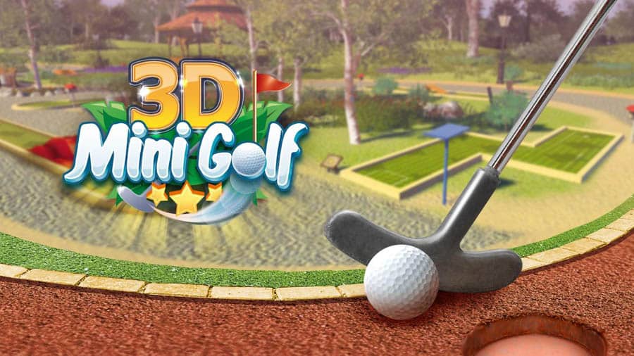 The Official Picture of 3D MiniGolf, One of best golf games for ps4.