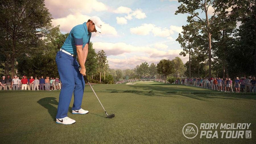 in game Picture of Rory McIlroy PGA Tour, One of best golf games for ps5.