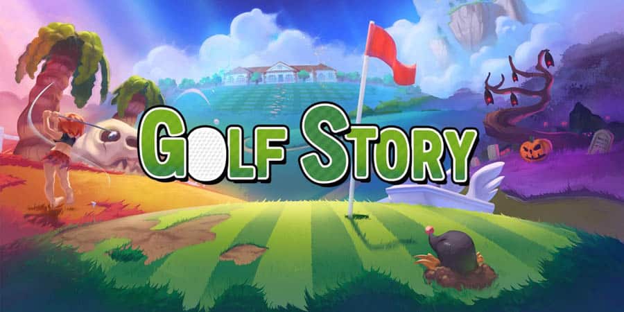 The Official Picture of Golf Story, One of best golf games for switch.