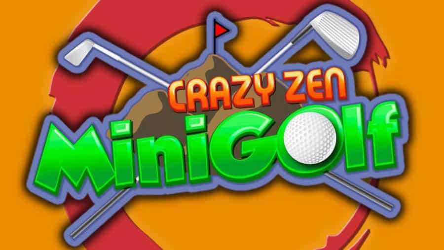 The Official Picture of Crazy Zen Mini Golf, One of best golf games for switch.