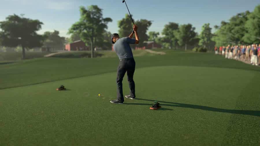 A wallpaper of The Golf Club 2, one of the best golf games for xbox.