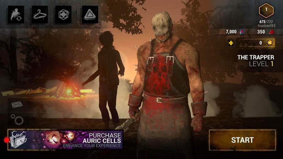 A picture of Dead by Daylight Mobile, one of the best horror games for android.