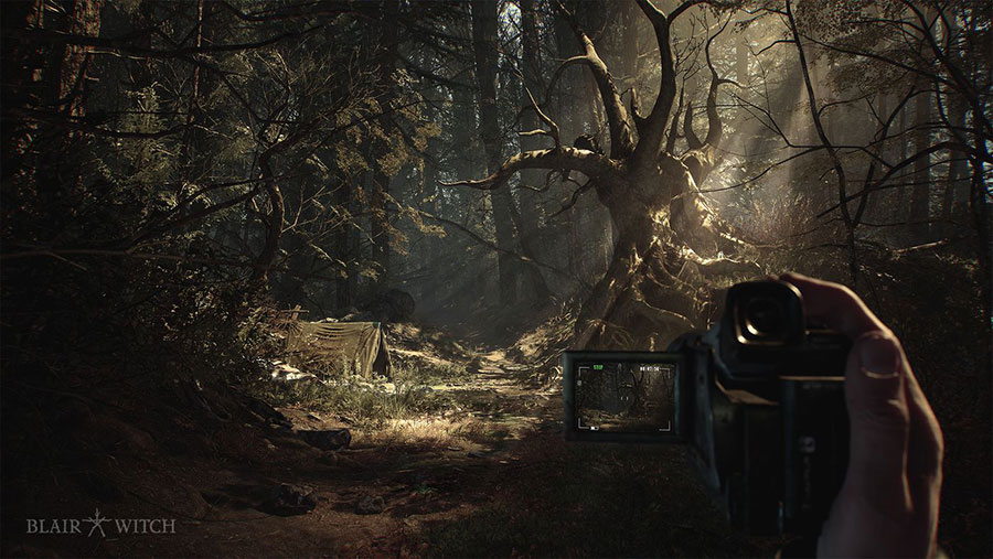 An official picture of Blair Witch, one of the best horror games for xbox.