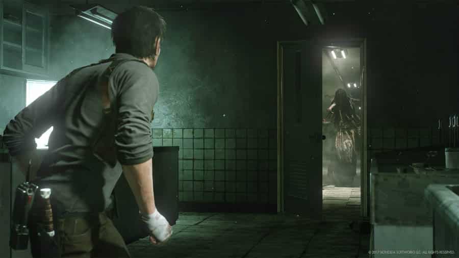 A picture of The Evil Within 2, one of the best horror games for ps4.