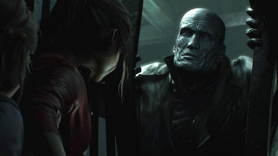 An official photo of Resident Evil 2 Remake, one of the best horror games for ps5.