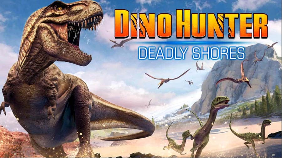 A picture of Dino Hunter: Deadly Shores, one of the best hunting games for iOS.