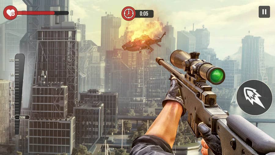 A picture of Sniper 3D: Gun Shooting Games.