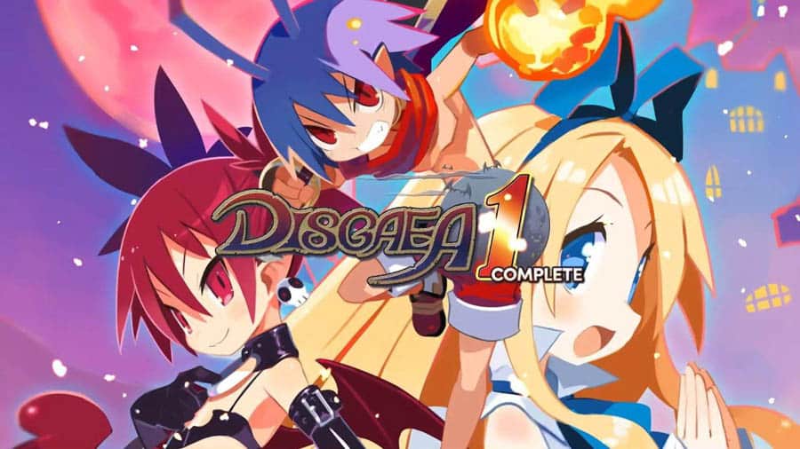 The Official Picture of Disgaea 1 Complete with its Characters, One of jrpg games for android.