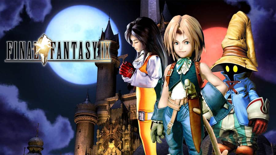 The Official Picture of Final Fantasy IX with its Characters, One of jrpg games for android.