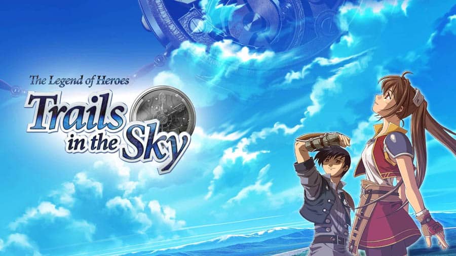 The Official Picture of The Legend of Heroes: Trails within the Sky with its Characters, One of jrpg games for pc.